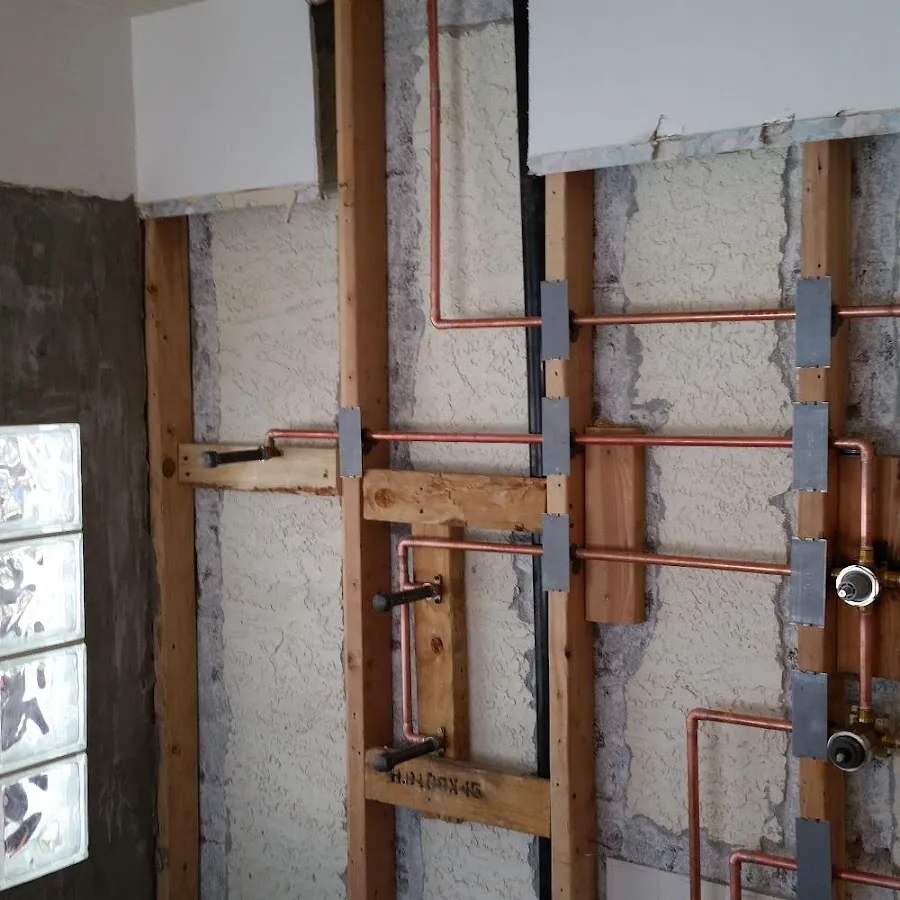 Copper pipe installation for Burst Pipe Repair in Marina